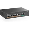 Switch MokerLink POE-F092F z 9 portami PoE+, 2 szybkimi łączami Ethernet