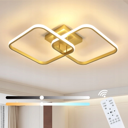Lampa wisząca LAMPA SUFITOWA 2 -punkty światła zintegrowane źródło LE