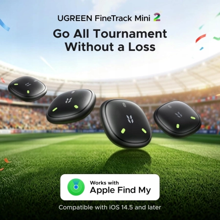 LOKALIZATOR APPLE FIND MY FLUORESCENCYJNY 110 DB IP68 5-7 LAT
