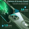 Etui Colala iPhone 15 Pro Max magnetyczne przezroczysto zielone ochrona