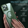 Etui Colala iPhone 15 Pro Max magnetyczne przezroczysto zielone ochrona
