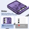 Etui Colala Samsung Galaxy S24/S25 fioletowe ochrona aparatu TPU