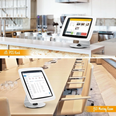 Stojak na tablet BSC109WT obrotowy kompatybilny z iPadem 9 generacji