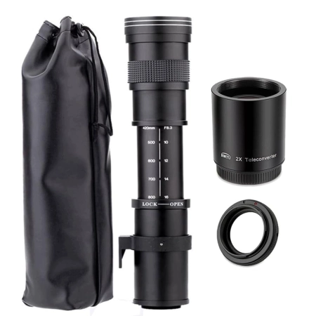 Teleobiektyw JINTU 420-800 mm f/8.3 HD-Tele Zoom do lustrzanek Nikon