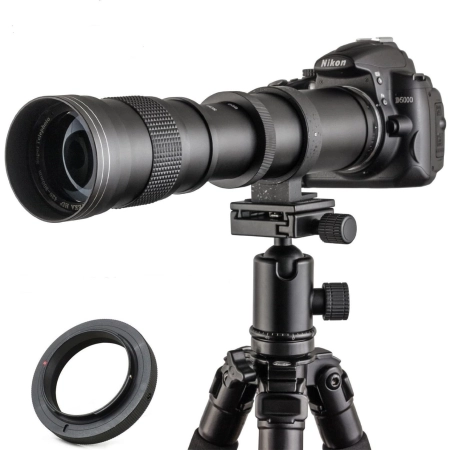 Teleobiektyw JINTU 420-800 mm f/8.3 HD-Tele Zoom do lustrzanek Nikon