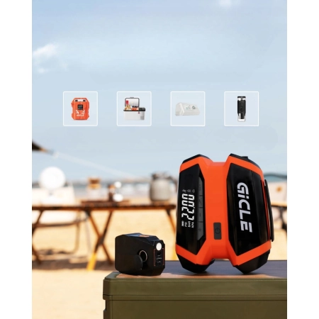 POMPKA DO DESEK SUP GICLE AP-889-L KOMPRESOR 22 PSI UNIWERSALNA POMPA PRO
