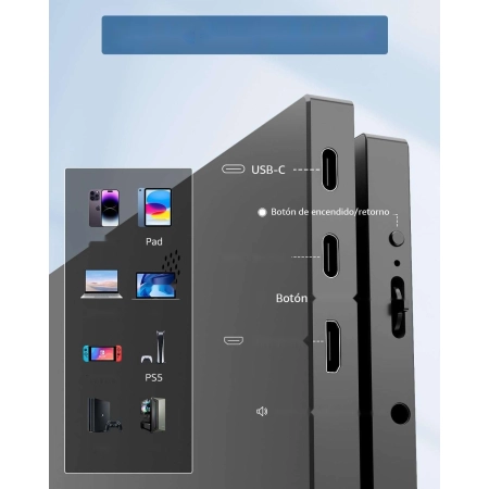 Monitor przenośny Yodoit PTM16 16