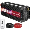 Falownik samochodowy LVYUAN 5000W 12V 110V LCD, 4x AC, pilot