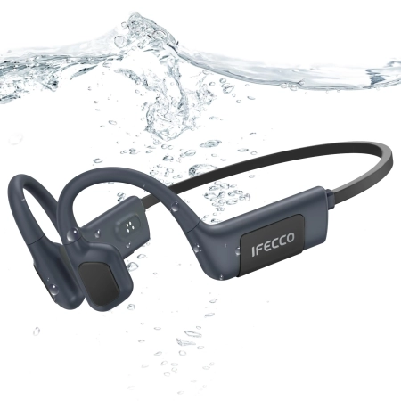Słuchawki IFECCO X7 IP68 Bluetooth 5.4 z pamięcią 32 GB do sportów wodnych