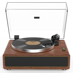 Retrolife Gramofon Bluetooth Vintage z Wbudowanymi Głośnikami 33/45 RPM