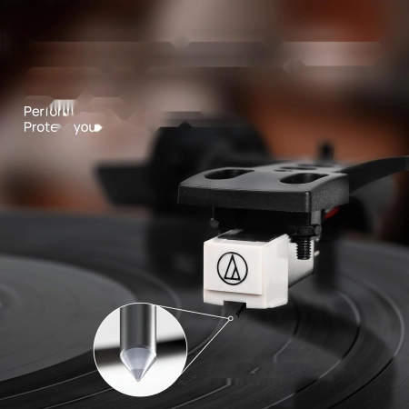 Retrolife Gramofon Bluetooth Vintage z Wbudowanymi Głośnikami 33/45 RPM