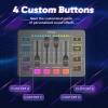 Fifine KS5 Xlr mikrofon strumieniowy i mikser audio do