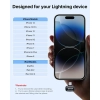 Mikrofon bezprzewodowy krawatowy Boya Mini-12 Lightning USB-C 2,4GHz