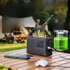 Mesqool CR1030DAB Radio awaryjne na energie słoneczną z latarką