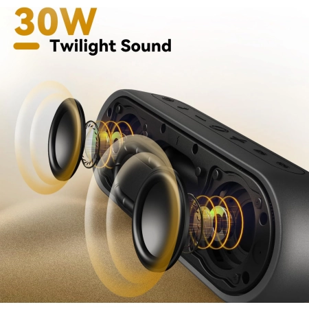 Tribit XSound Plus 2 przenośny głośnik Bluetooth 30W wodoodporny bas