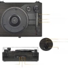 Udreamer GRAMOFON VINTAGE BLUETOOTH 3W DO DOMU DREWNO CZARNY