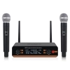 Zestaw Mikrofonowy Micfuns D20 D20-2 Wireless UHF 100 m do Karaoke