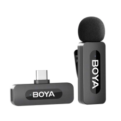 Bezprzewodowy mikrofon BOYA BY-V10 2.0 2,4 GHz złącze USB-C