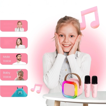 Karaoke dla dzieci zestaw bezprzewodowe głośnik Bluetooth