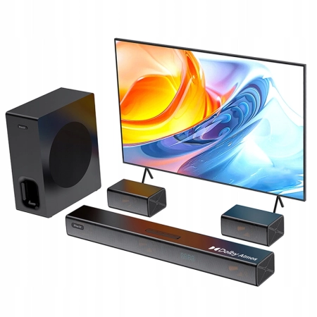 Soundbar 5.1 Dolby Atmos 420W Hiwill A51 Pro