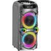 Głośnik Bluetooth TYOTY 100W Pilot 2 Mikrofony Karaoke LED AUX USB