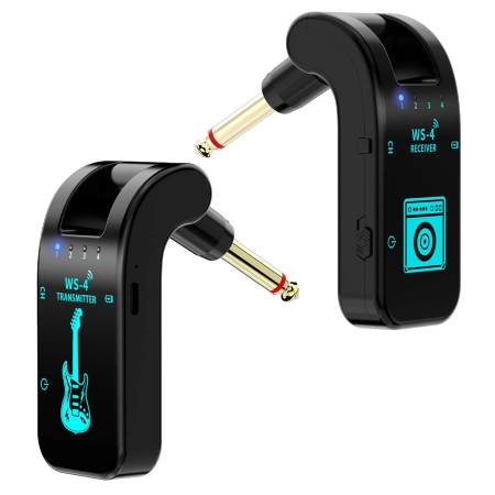 2w1 NADAJNIK ODBIORNIK DO GITARY 2.4G Jack 6.35mm - SYSTEM BEZPRZEWODOWY