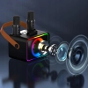 K26 ZESTAW KARAOKE 2 MIKROFONY + GŁOŚNIK BEZPRZEWODOWY BLUETOOTH