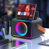 K26 ZESTAW KARAOKE 2 MIKROFONY + GŁOŚNIK BEZPRZEWODOWY BLUETOOTH