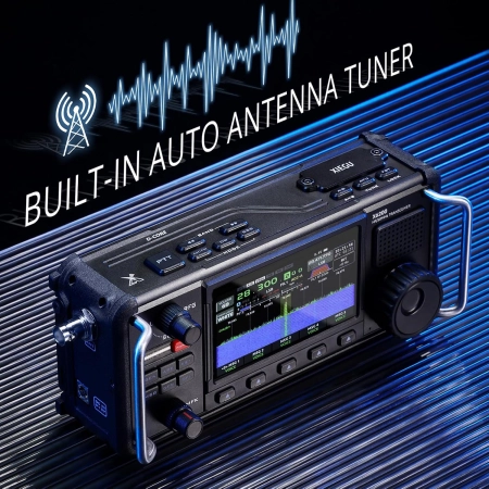 Xiegu X6200 Transceiver HF 8W SDR | Pełne Pasmo, AIR, ATU, Akumulator