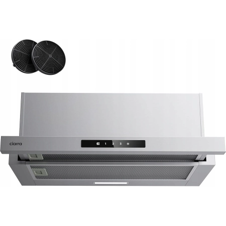 CIARRA CBCS6909A Płaski Okap Kuchenny 60 cm A+ 600 m³/h Recyrkulacja