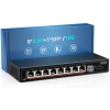 YuanLey 8-portowy przełącznik Ethernet do komputerów 2,5G z 10G SFP