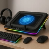 Podkładka chłodząca llano V12 RGB laptop 15-19″ z turbo wentylatorem USB