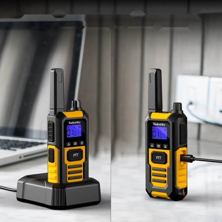 RADIODDITY HD-1 Walkie Talkie Wodoodporne IP67 PMR 2szt