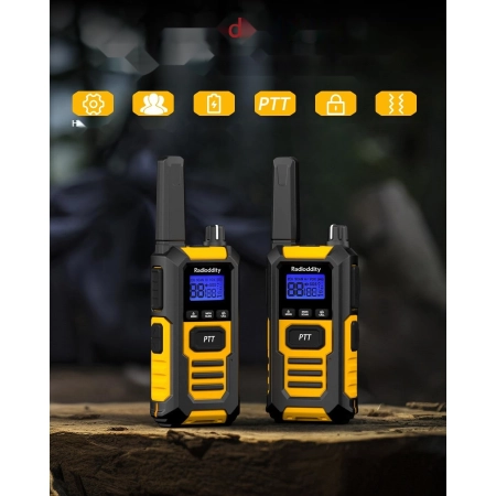 RADIODDITY HD-1 Walkie Talkie Wodoodporne IP67 PMR 2szt