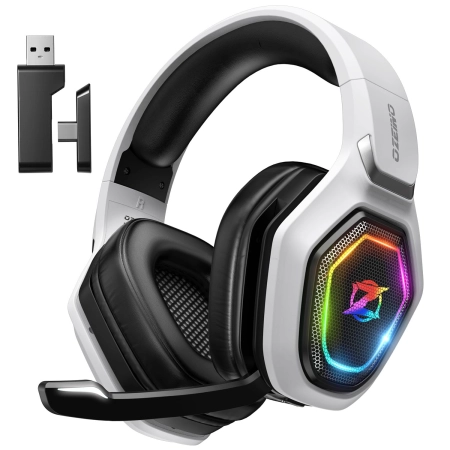 OZEINO OW810 Bezprzewodowy Zestaw Słuchawkowy Gamingowy USB C 20H