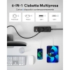Listwa WENTONG EU 2 USB-C USB DC 1.5m 2500W 10A R25