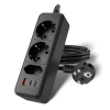 Listwa WENTONG EU 2 USB-C USB DC 1.5m 2500W 10A R25