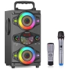 GŁOŚNIK BEZPRZEWODOWY BLUETOOTH PILOT TF LED AUX Przenośny Tomproad A52 60W