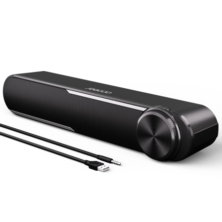 Jeecoo A30 Głośniki komputerowe  zasilanie USB przewodowy soundbar