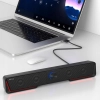 Głośniki Desktopowe PC Jeecoo A40 USB Bluetooth Dźwięk Stereo Diody LED