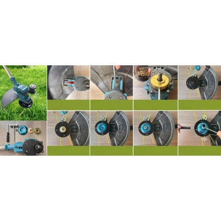 Podkaszarka Akumulatorowa 4w1 36V 1800W + 2 Akumulatory
