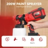 Pistolet natryskowy ONEVAN Akumulatorowy 1400 ml 6 dysz 80DIN 280-850