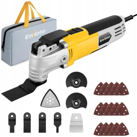 Szlifierka wielofunkcyjna sieciowa ENVENTOR 300 W 240 V Zestaw 28