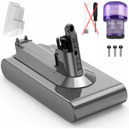 Akumulator LabTEC 3900 mAh do Dyson V11, 25,2 V z filtrem