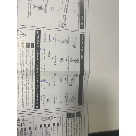 Pholiten Podwójny stojak na monitor uchwyt 13-27