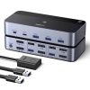 KVM Ugreen AK700 DisplayPort 8K 60Hz USB 3.0 2xPC 2xMonitor
