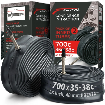 Fincci 2 x Rowerowa Dętka 28" 700x32c 35c 38c 2 sztuki 4717