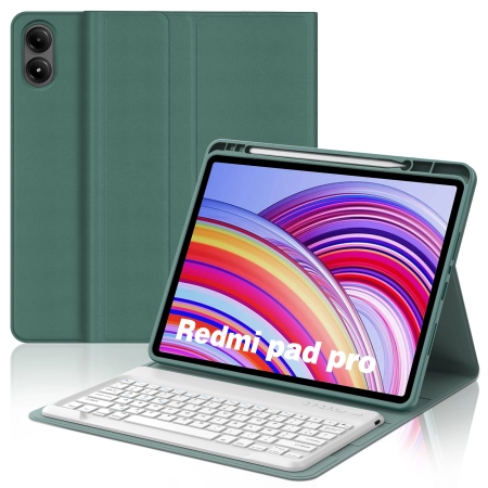 Etui klawiatura JADEMALL Redmi Pad Pro 12.1 odpinana klawiatura Bluetooth