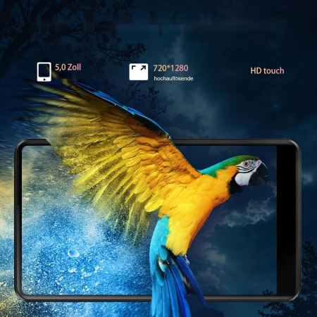 MP4 AHENOD G15 Odtwarzacz MP4 MP3 czarny 128 GB