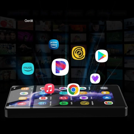 MP4 AHENOD G15 Odtwarzacz MP4 MP3 czarny 128 GB